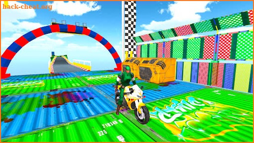 Mega Ramp Bike Stunt Game 3D screenshot