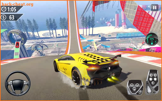 Mega Ramp Car Jumping 3D: Car Stunt Game screenshot