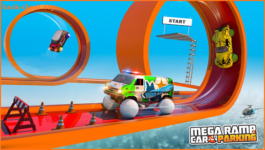 Mega Ramp Car Parking: New Car Games Racing Stunts screenshot