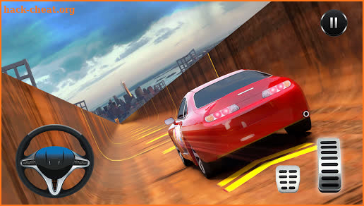 Mega Ramp Car Racer Stunt screenshot