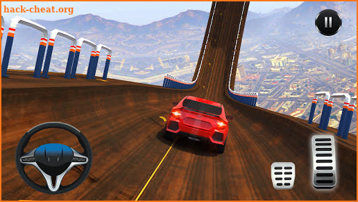 Mega Ramp Car Racer Stunt screenshot