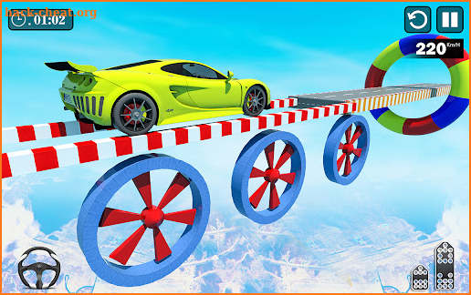 Mega Ramp Car Racing Games screenshot