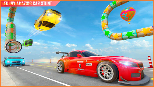 Mega Ramp Car Racing Stunts 3D : Stunt Car Games screenshot