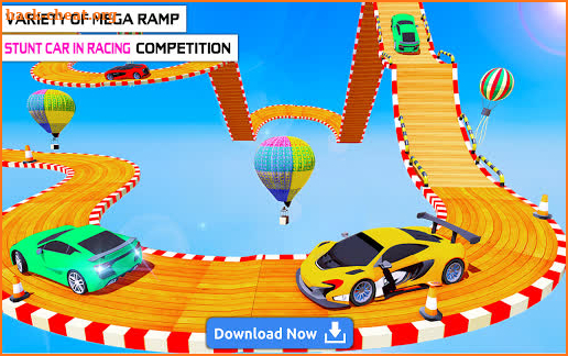 Mega Ramp Car Stunt Game – Impossible Car Stunts screenshot