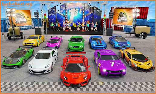 Mega Ramp Car Stunt Race Game screenshot