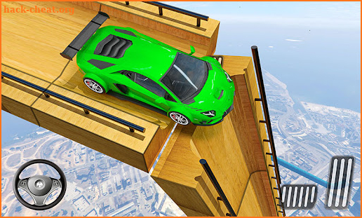 Mega Ramp Car Stunt Race Game screenshot