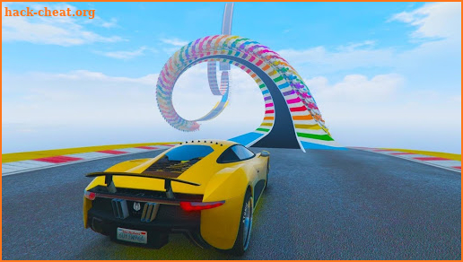 Mega Ramp Car Stunt Racing: New Offline Game 2021 screenshot