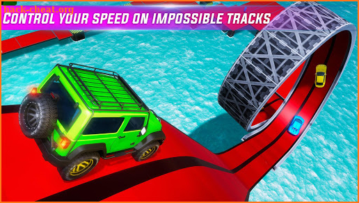 Mega Ramp Car stunts Impossible Tracks: GT Racing screenshot