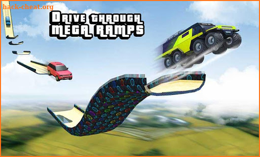 Mega Ramp Cruiser Car Stunt Racing Games 2018 screenshot