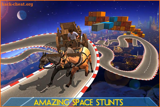 Mega Ramp Horse Cart Stunt Racing screenshot