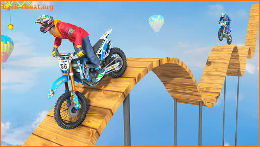Mega Ramp Impossible Bike Crash Stunts Racing Sim screenshot