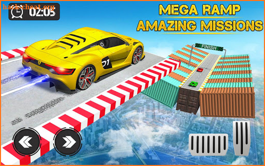 Mega Ramp Impossible Tracks Car Stunts screenshot