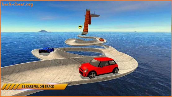 Mega Ramp Jump Stunt Driving Track screenshot