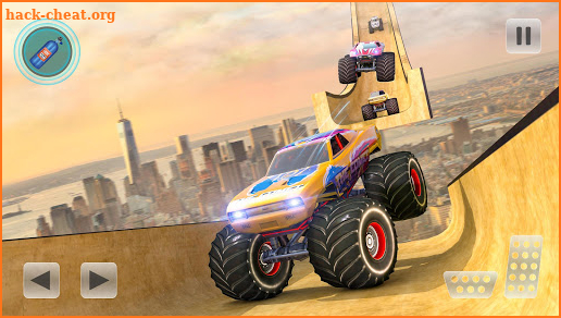 Mega Ramp Monster Truck Stunts Racer screenshot