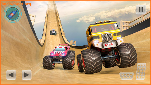 Mega Ramp Monster Truck Stunts Racer screenshot
