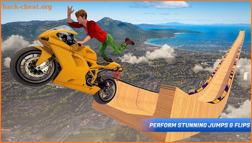 Mega Ramp Motorbike Impossible Stunts screenshot