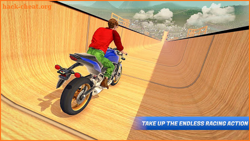 Mega Ramp Motorbike Impossible Stunts screenshot
