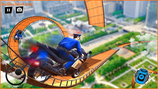 Mega Ramp Police Moto Bike Stunt Master screenshot
