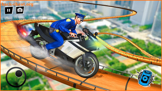 Mega Ramp Police Moto Bike Stunt Master screenshot