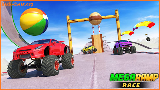 Mega Ramp Race - Car Driving Stunts Fun Games screenshot