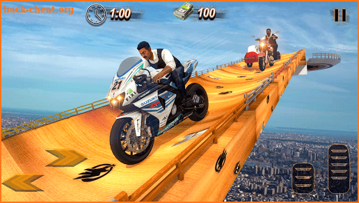 Mega Ramp Stunt Bike Simulator screenshot