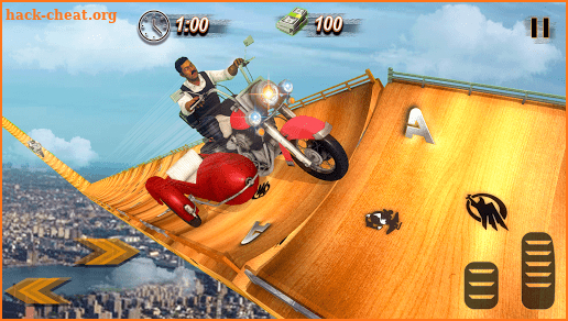 Mega Ramp Stunt Bike Simulator screenshot