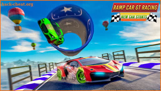 Mega Ramp Stunts Car Games: New Car Stunts Games screenshot
