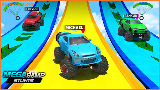 Mega Ramp Stunts - Impossible Car Racing & Stunts screenshot