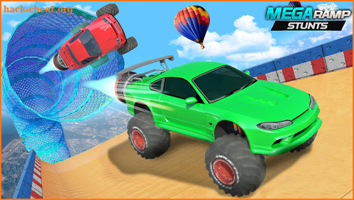 Mega Ramp Stunts - Impossible Car Racing & Stunts screenshot