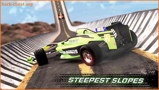 Mega Ramp Stunts - Impossible Car Racing Tracks 3D screenshot