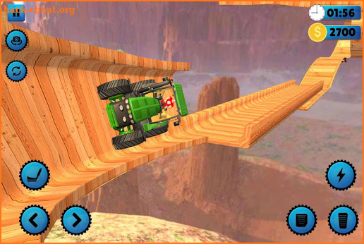 Mega Ramp Tractor Racing: Extreme Stunts screenshot