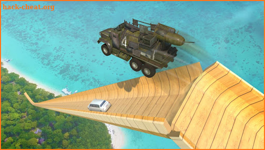 Mega Ramp: Transform Race Impossible 3D screenshot