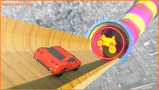Mega Ramp Transform Racing: Transformer Games screenshot