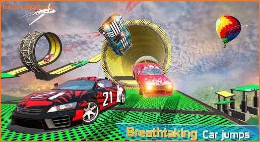 Mega ramps 3d: Car Racing Stunts game 2021 screenshot