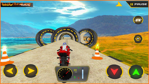 Mega Ramps Bike Simulator : 3D Impossible Tracks screenshot