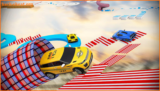 Mega Ramps Taxi Driver Stunt Ultimate Race screenshot