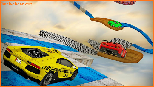 Mega Ramps Taxi Driver Stunt Ultimate Race screenshot