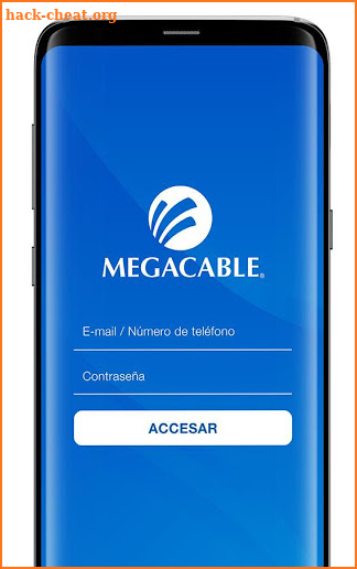 Megacable APP screenshot