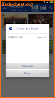 MegaCast Samsung Smart TV Pro screenshot