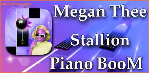 Megan the Stallion piano tiles screenshot