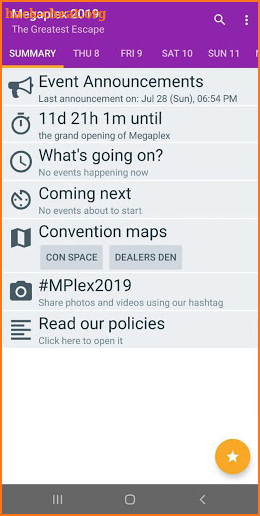 Megaplex Convention screenshot