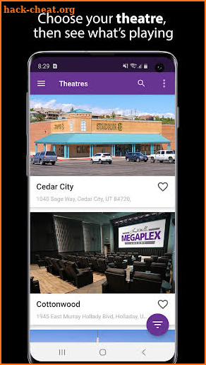 Megaplex Mobile screenshot