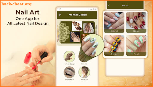 Mehndi Design: Nail art screenshot
