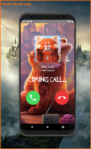 Mei Lee Fake Video Call Red screenshot