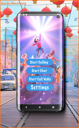 Mei Lee: turning red Fake Call screenshot