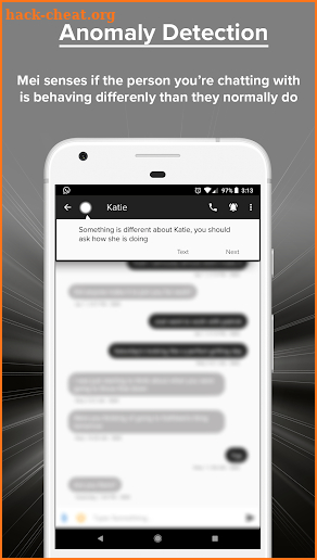 Mei: Messaging with AI screenshot