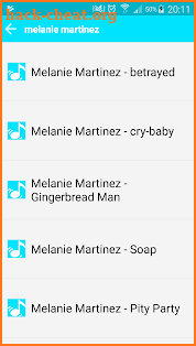 Melanie Martinez Songs screenshot