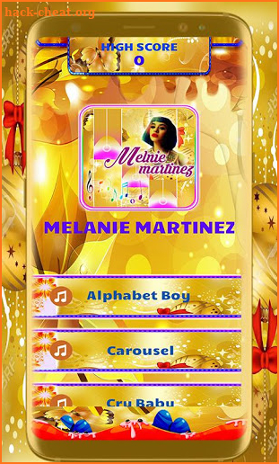 Melanie Piano Tile Game screenshot
