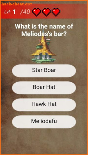 Meliodas Quiz screenshot