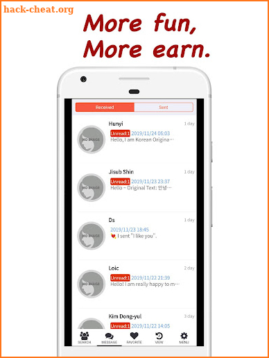 Melmel: earn money by cammodel screenshot